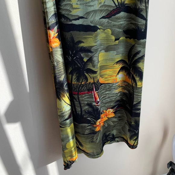 🌴🌞 amazing tropical sunset maxi dress. - Picture 3 of 4